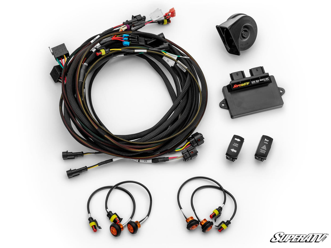 Photo of SuperATV Polaris RZR XP 1000 Deluxe Self-Canceling Turn Signal Kit by SuperATV - Premium Street Legal Kits for UTVs / Side by Sides