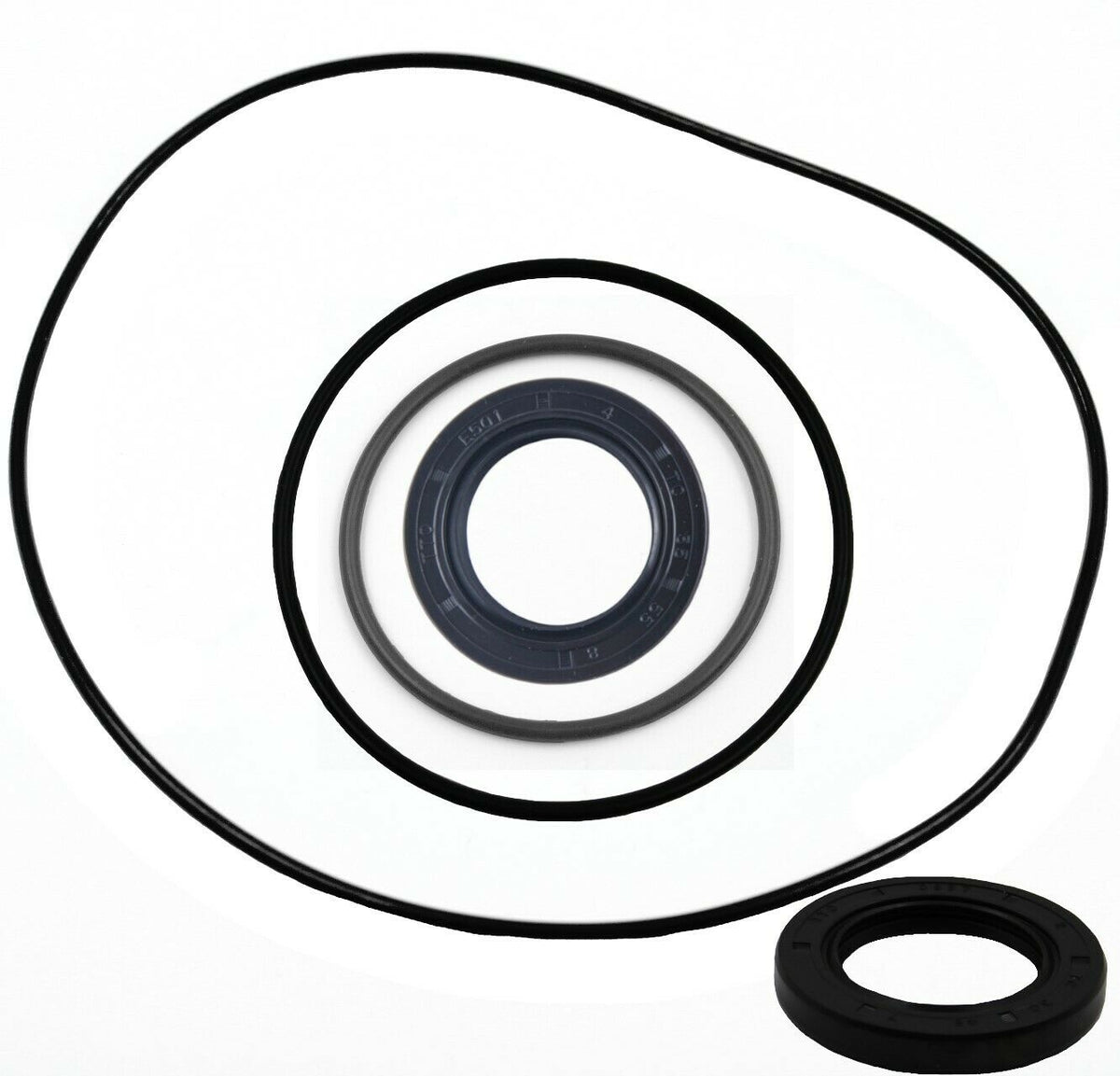 Kawasaki Mule Bayou 300 4010 3010 Front Differential Seal Kit 1988-2010 | 4XPRO - product view 1