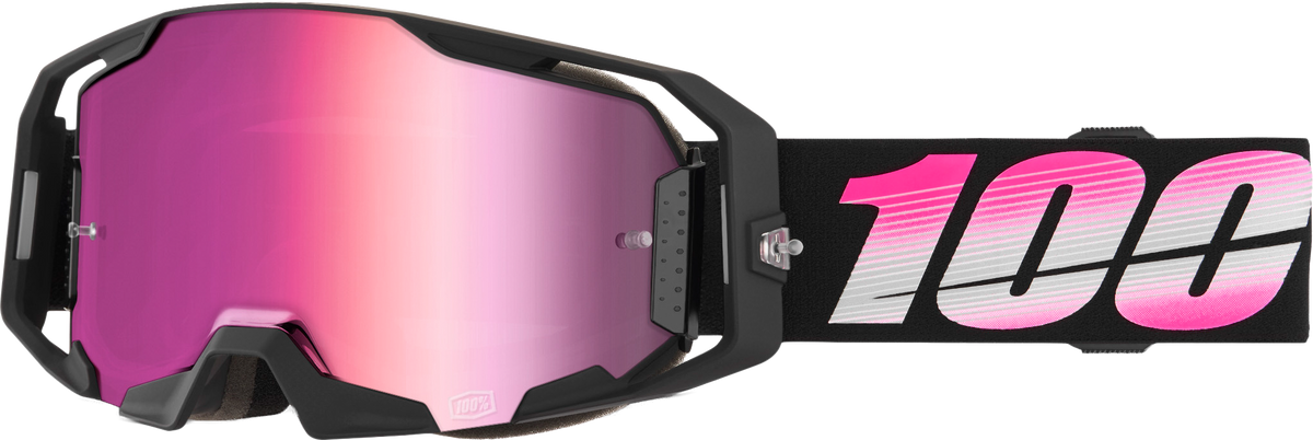100% ARmatic Goggles - Bodino Pink Mirror Lens