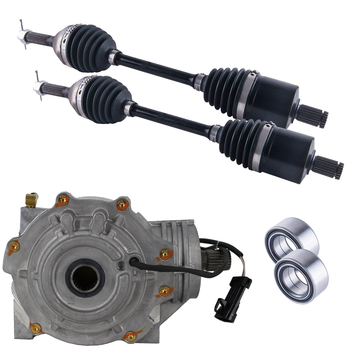 Polaris Sportsman ACE Front Differential Axles & Wheel Bearing Bundle | 4XPRO - product view 1