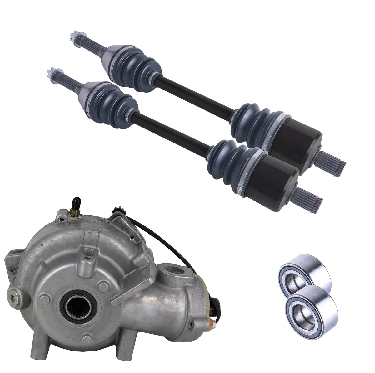 Polaris Sportsman Front Differential Axle & Wheel Bearings Bundle 2007 - 2026 | 4XPRO - product view 1