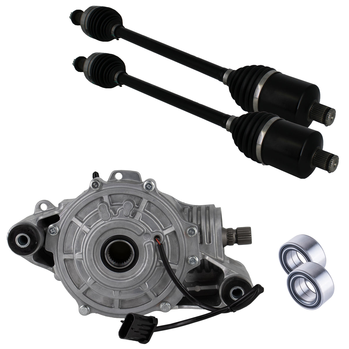 Polaris RZR XP Front Differential CV Axles & Wheel Bearings 1337397 1337251 | 4XPRO - product view 1