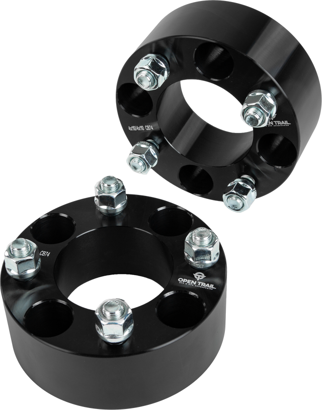 Photo of WHEEL SPACER 2" 4/110 STUD: 12MM X 1.25MM by OPEN TRAIL - Premium Wheel Components for UTVs / Side by Sides