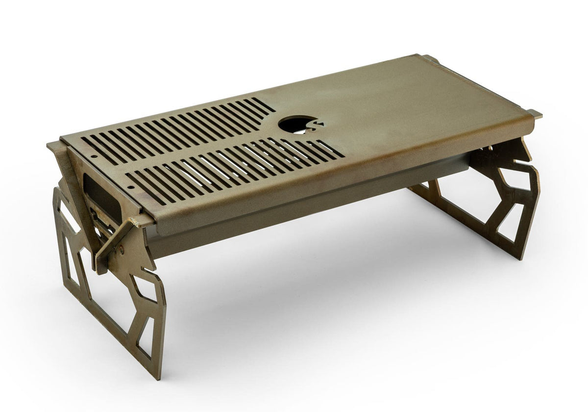 Collapsible Fire Pit and Grill