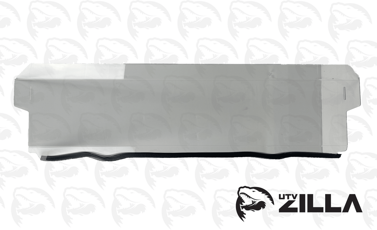 Photo of RZR Pro XP Half Polycarbonate Windshield by UTVZILLA - Premium for UTVs / Side by Sides