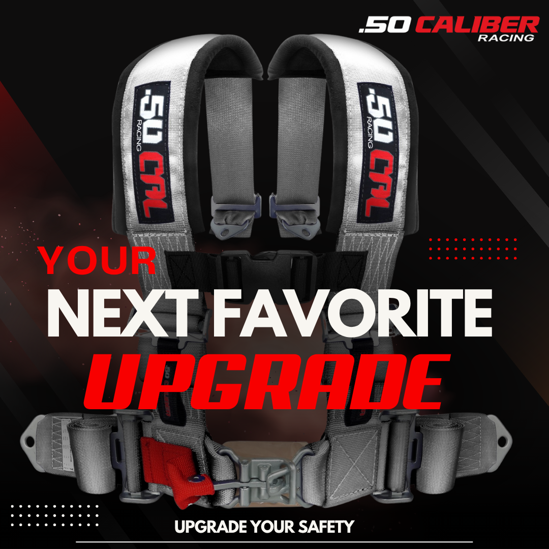 Photo of 2" 4-Point Harness Seat Belt by 50 Caliber Racing - Premium Harnesses for UTVs / Side by Sides
