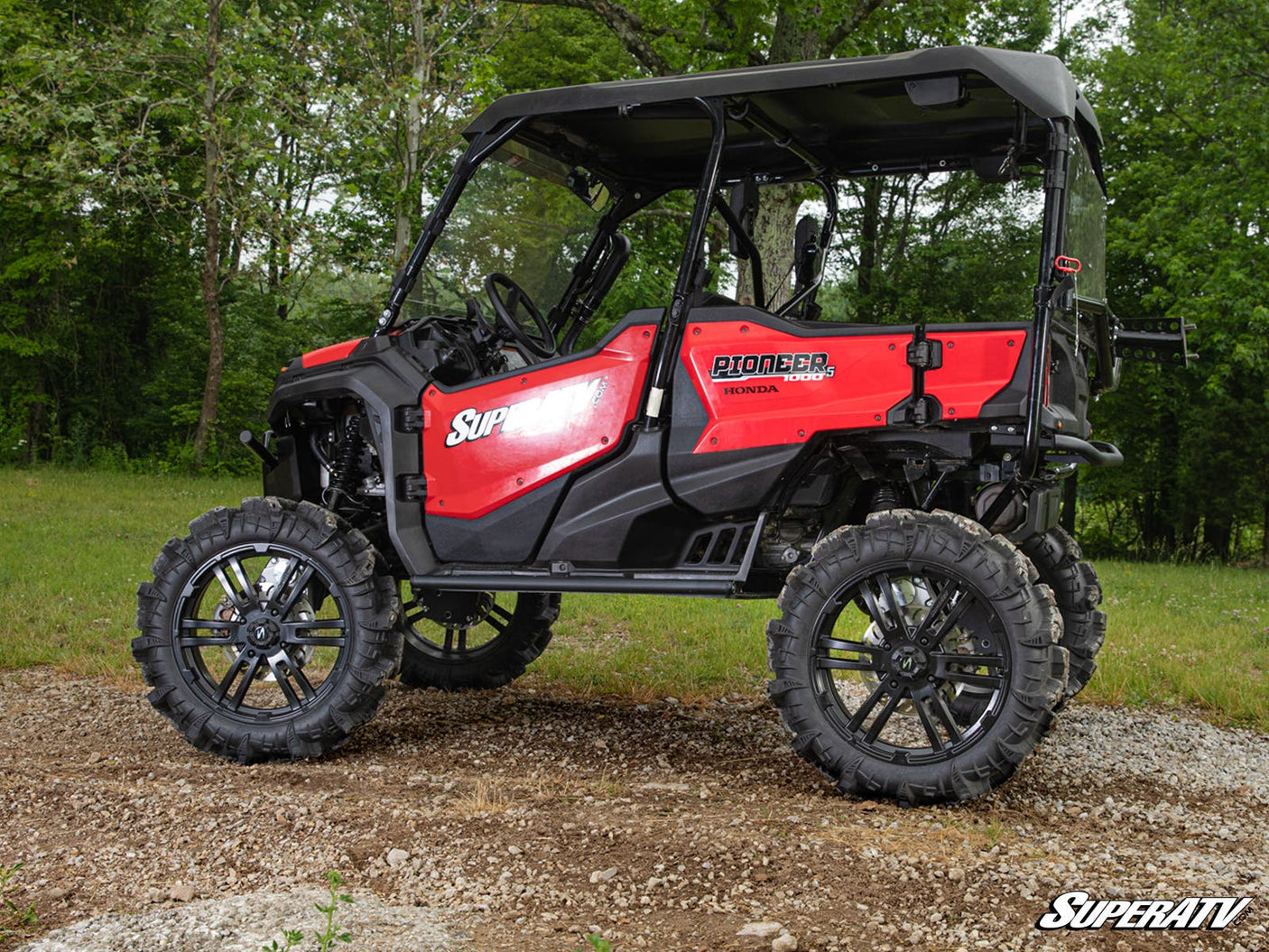 Photo of SuperATV Honda Pioneer 1000-5 Heavy-Duty Nerf Bars by SuperATV - Premium Nerf Bars for UTVs / Side by Sides