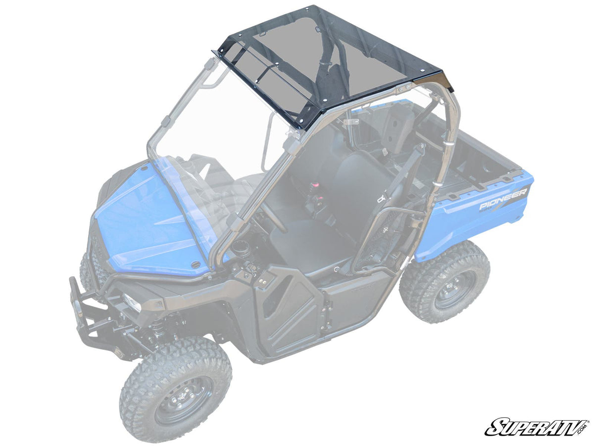 Photo of SuperATV Honda Pioneer 520 Tinted Roof by SuperATV - Premium Roofs for UTVs / Side by Sides