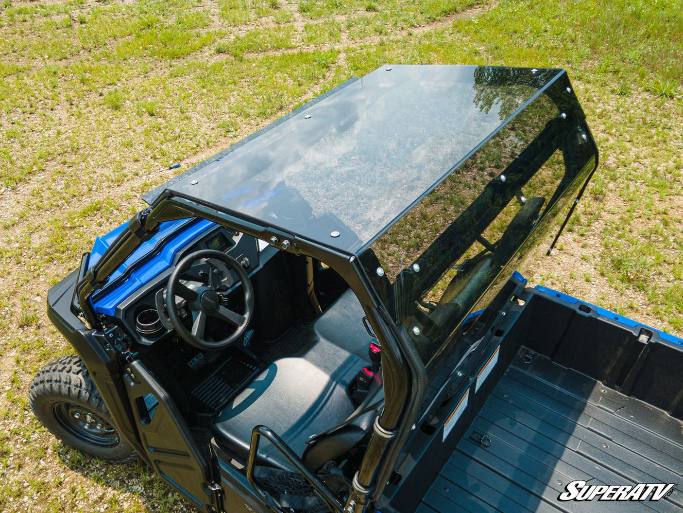 Photo of SuperATV Honda Pioneer 520 Tinted Roof by SuperATV - Premium Roofs for UTVs / Side by Sides