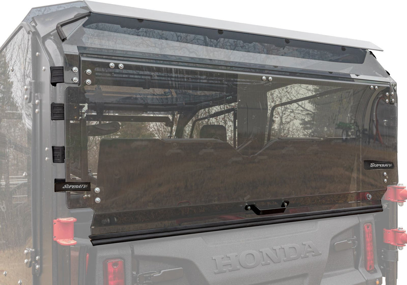 Honda Pioneer 1000-5 Rear Flip Windshield