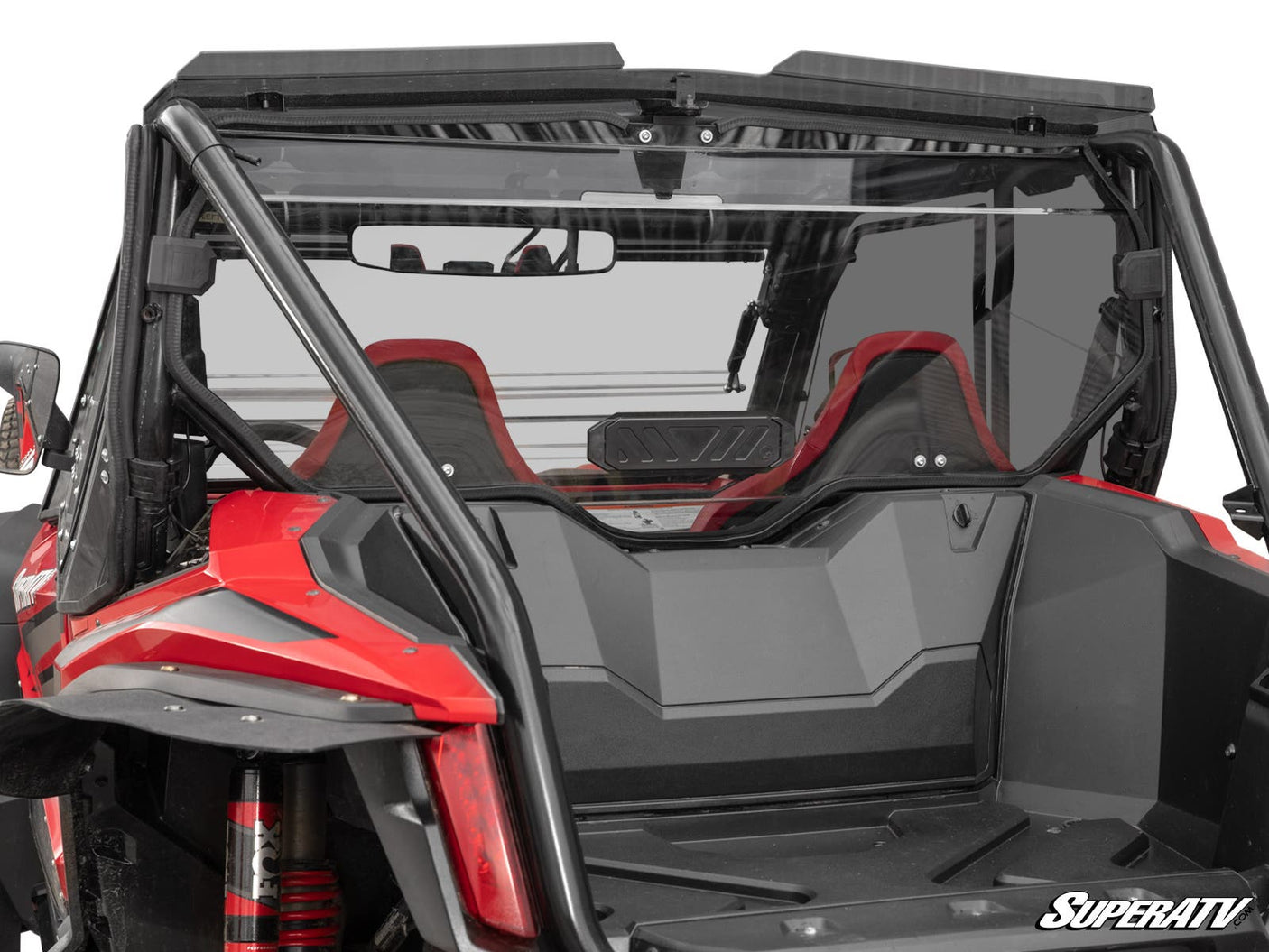 Photo of SuperATV Honda Talon 1000 Rear Vented Windshield by SuperATV - Premium Windshields for UTVs / Side by Sides