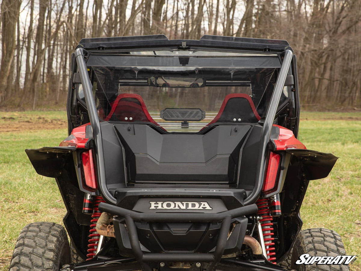 Photo of SuperATV Honda Talon 1000 Rear Vented Windshield by SuperATV - Premium Windshields for UTVs / Side by Sides