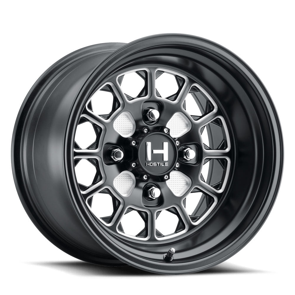 Hostile H125 Satin Black Milled