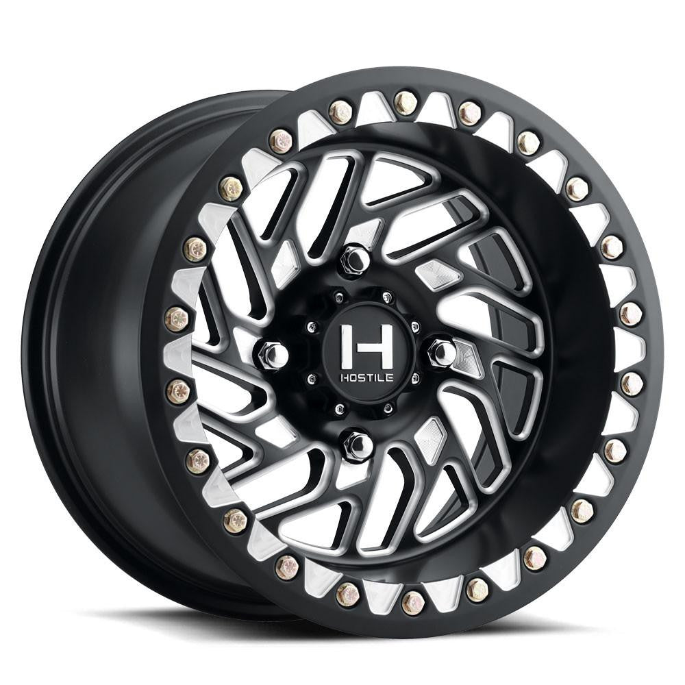 Hostile H316 UTV wheel — Blade Cut — deep profile