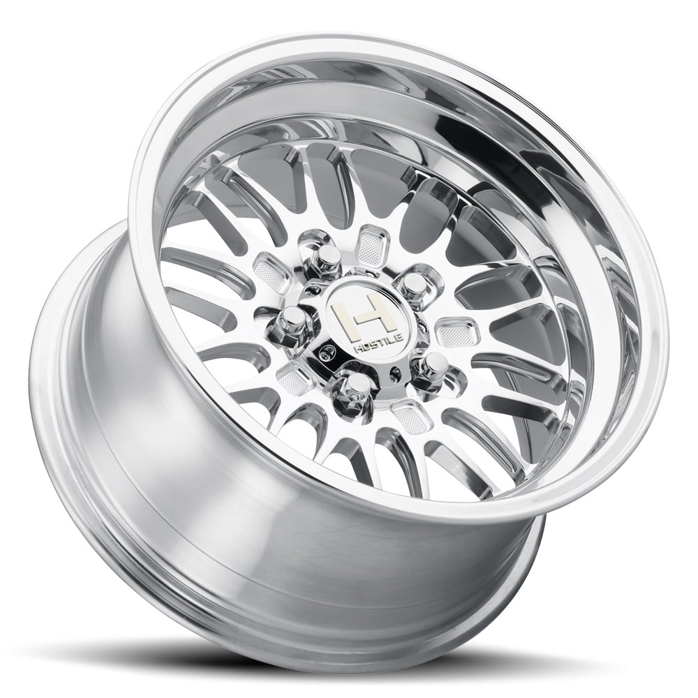 Hostile HF13 Outlaw UTV Wheel - Polished (5 Lug)