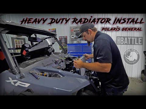 Photo of SuperATV Polaris General Heavy-Duty Radiator by SuperATV - Premium Radiators for UTVs / Side by Sides