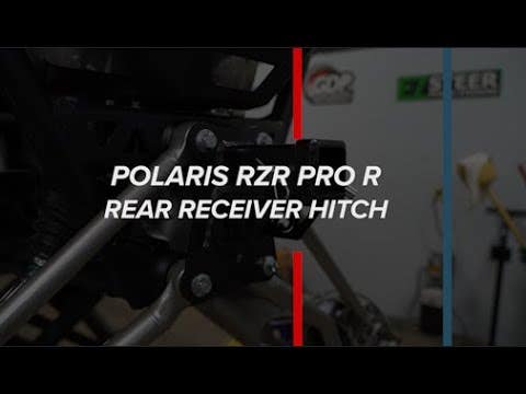 Photo of SuperATV Polaris RZR Pro R Rear Receiver Hitch by SuperATV - Premium Receivers & Hitches for UTVs / Side by Sides