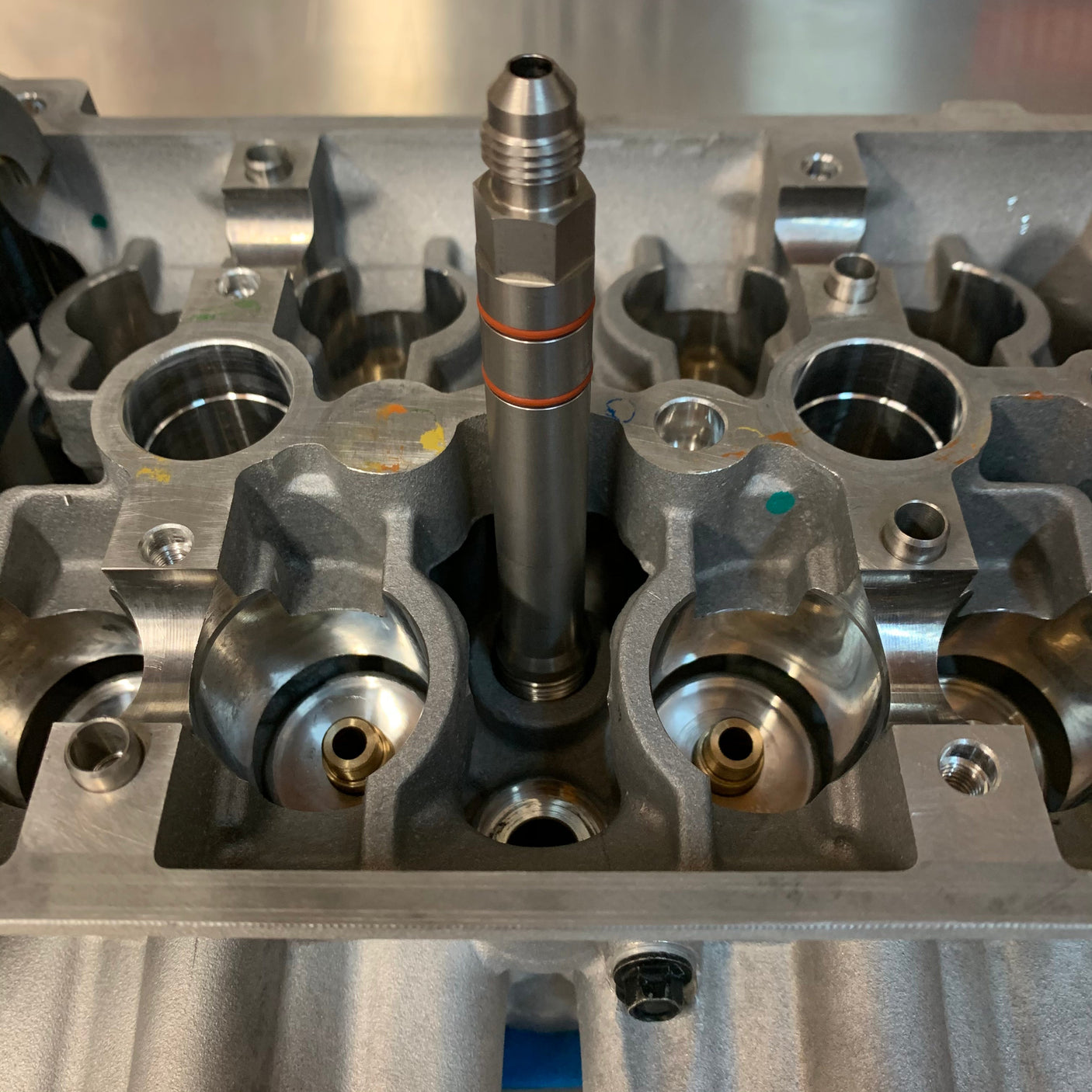 TPR010W Full Flow Water Kit for Billet Valve Cover - RZR