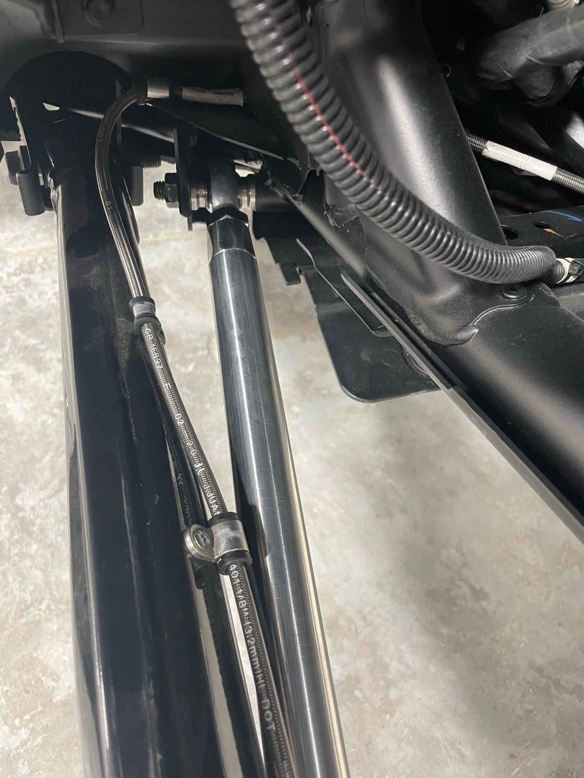 Photo of 2022+ Polaris RZR Turbo R / Pro S Rear Toe Rods by LM-UTV - Premium Radius Rods for UTVs / Side by Sides