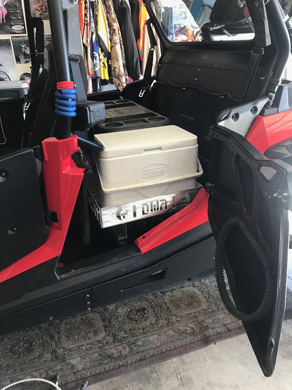 Photo of RZR Rear Seat Mounted Cargo Rack by DWA - Premium Storage for UTVs / Side by Sides