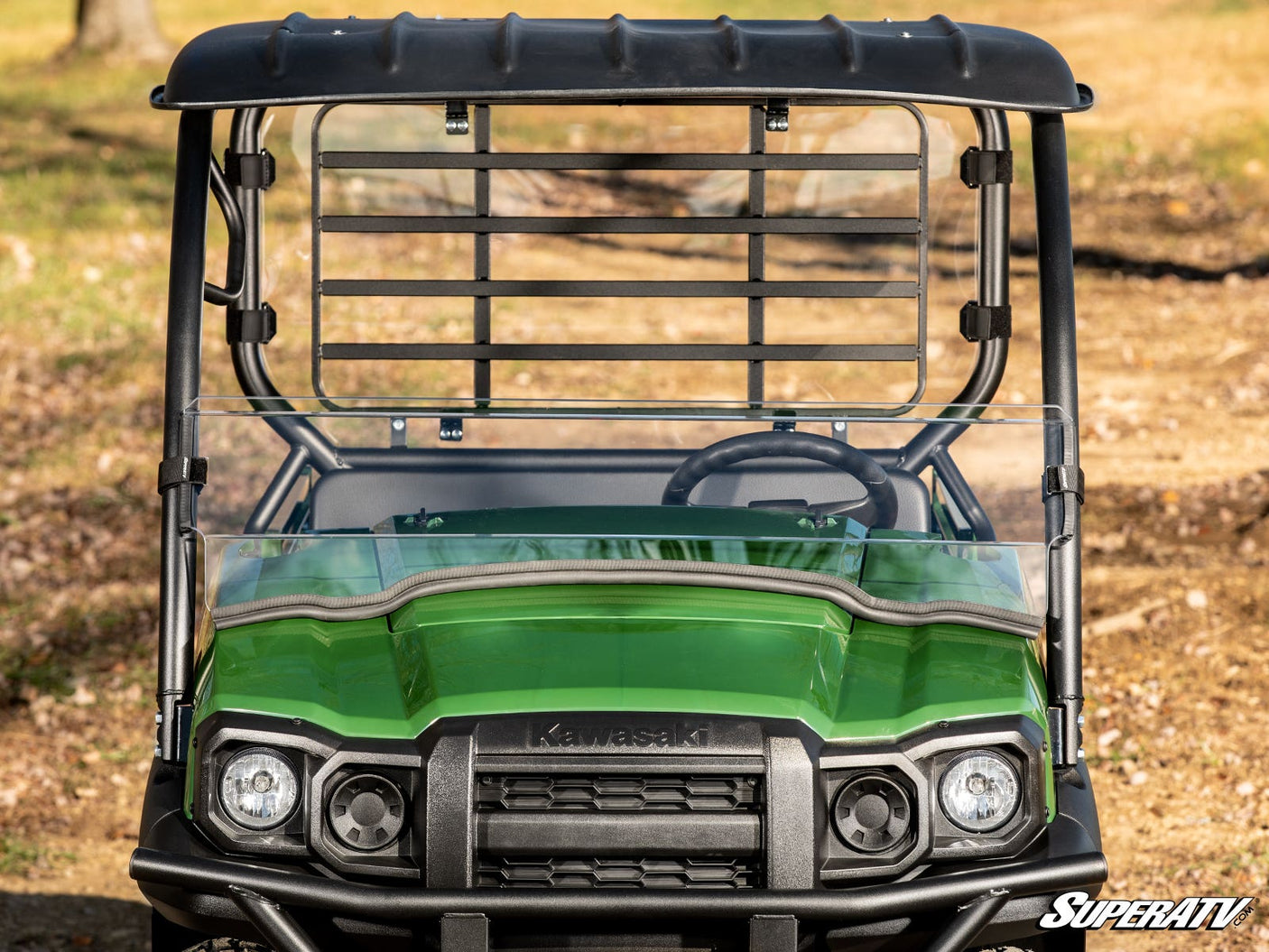 Photo of SuperATV Kawasaki Mule SX Half Windshield by SuperATV - Premium Windshields for UTVs / Side by Sides