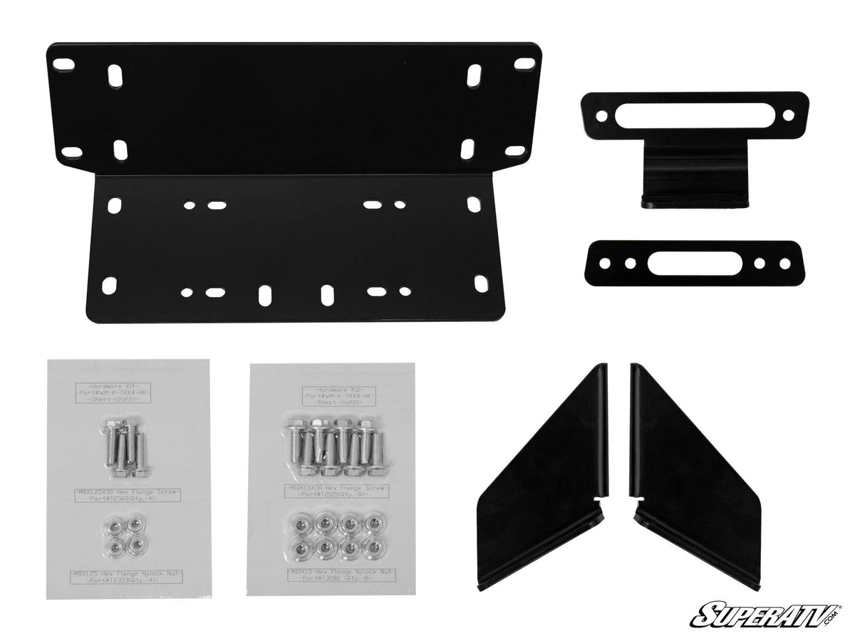Photo of SuperATV Kawasaki Teryx Winch Mounting Plate by SuperATV - Premium Winches & Winch Mounts for UTVs / Side by Sides