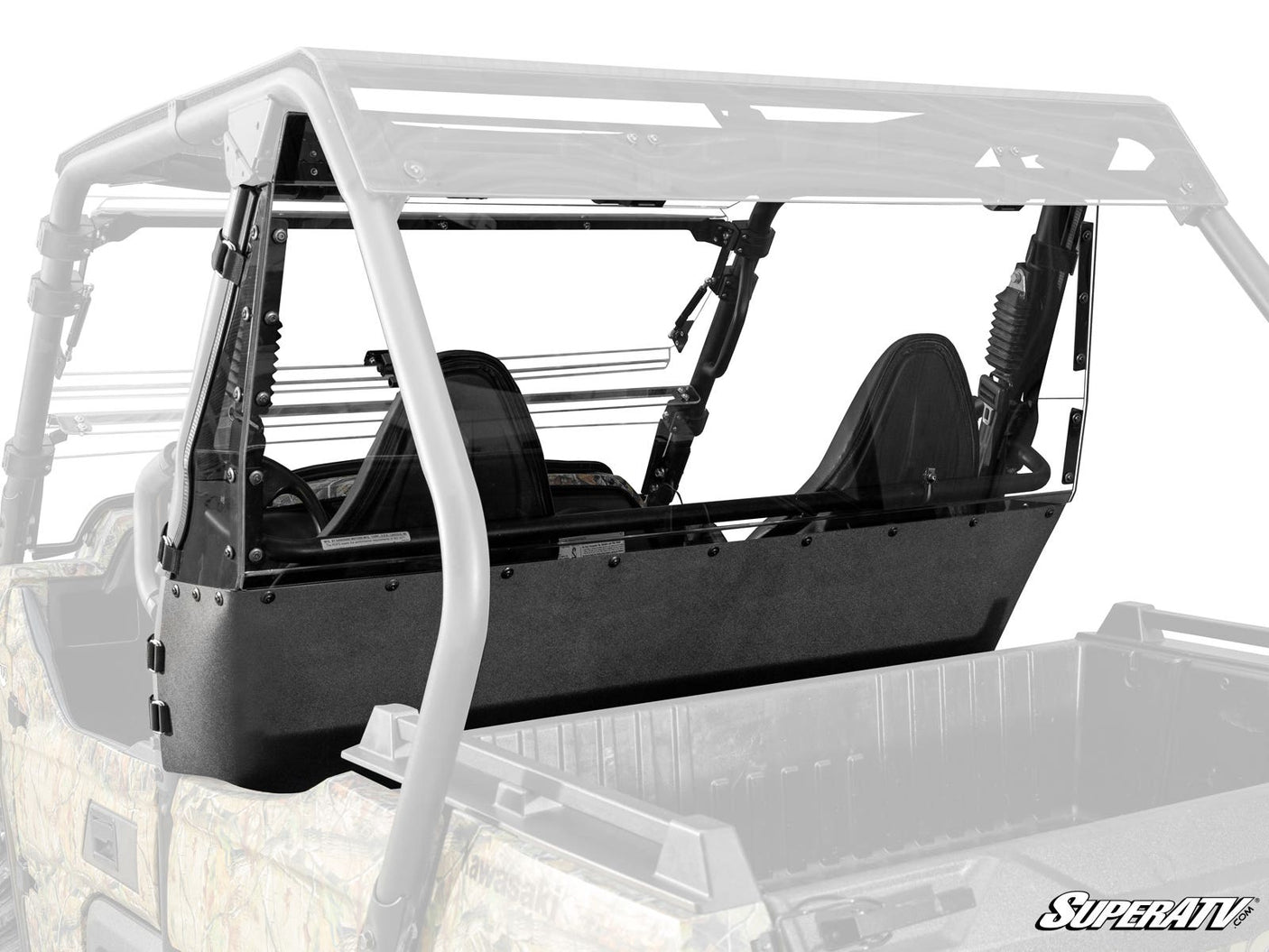 Photo of SuperATV Kawasaki Teryx S Rear Windshield by SuperATV - Premium Windshields for UTVs / Side by Sides