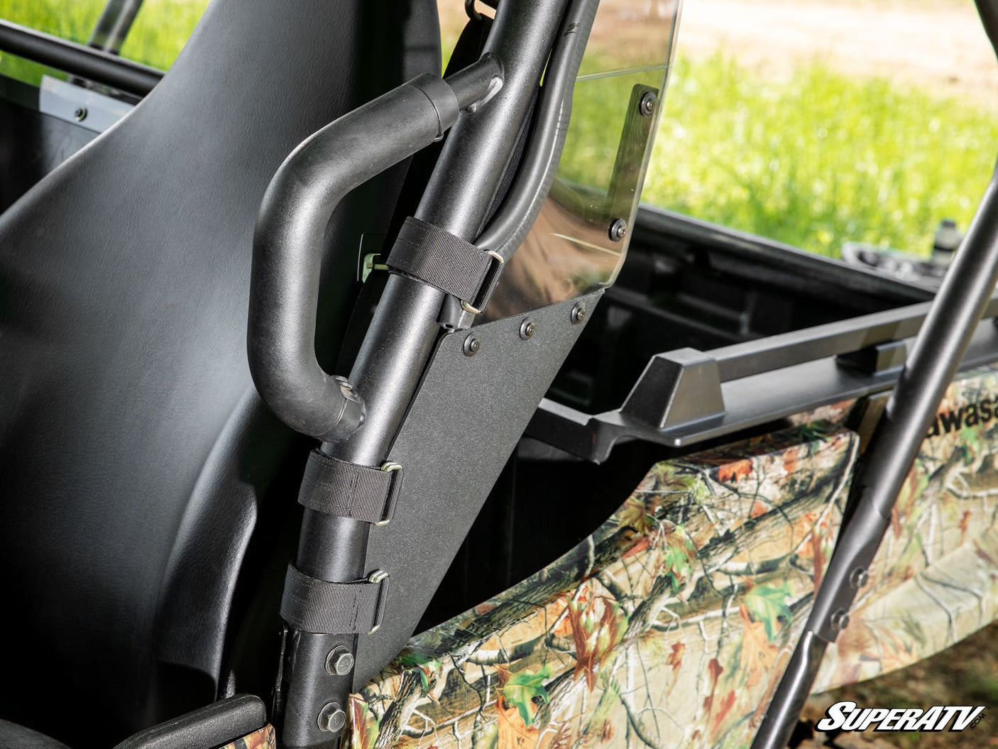 Photo of SuperATV Kawasaki Teryx S Rear Windshield by SuperATV - Premium Windshields for UTVs / Side by Sides
