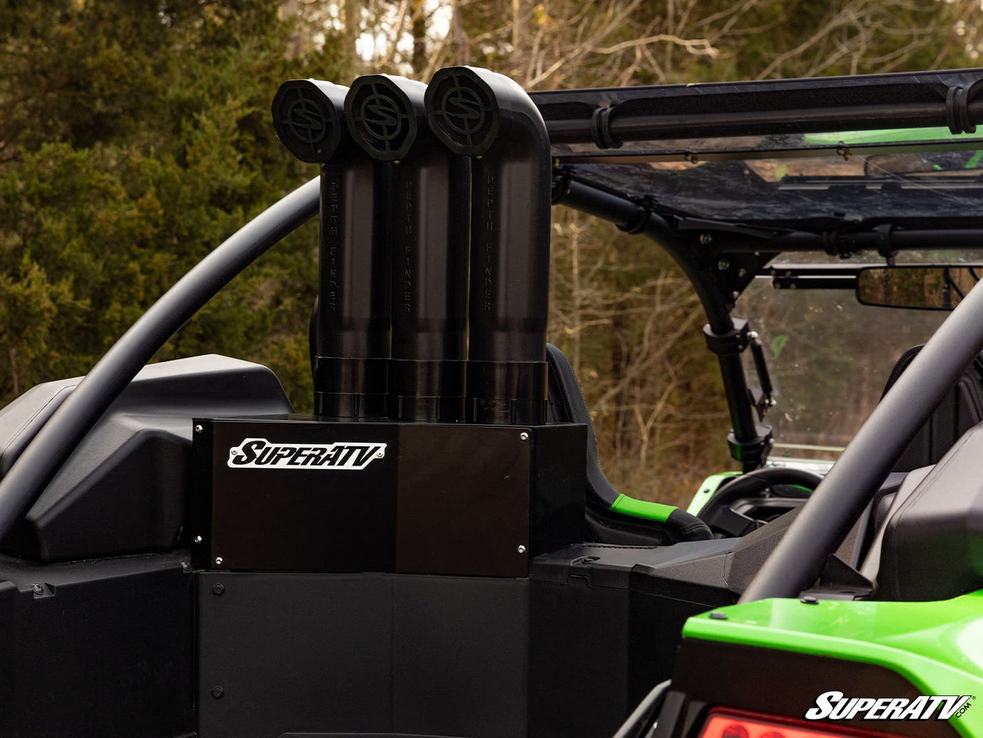 Photo of SuperATV Kawasaki Teryx KRX 1000 Depth Finder Snorkel Kit by SuperATV - Premium Snorkels for UTVs / Side by Sides