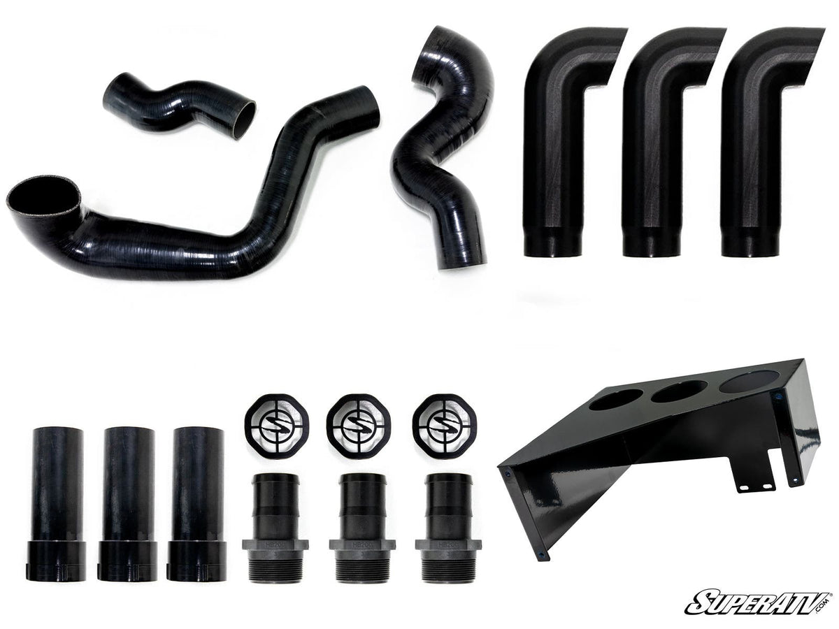 Photo of SuperATV Kawasaki Teryx KRX 1000 Depth Finder Snorkel Kit by SuperATV - Premium Snorkels for UTVs / Side by Sides