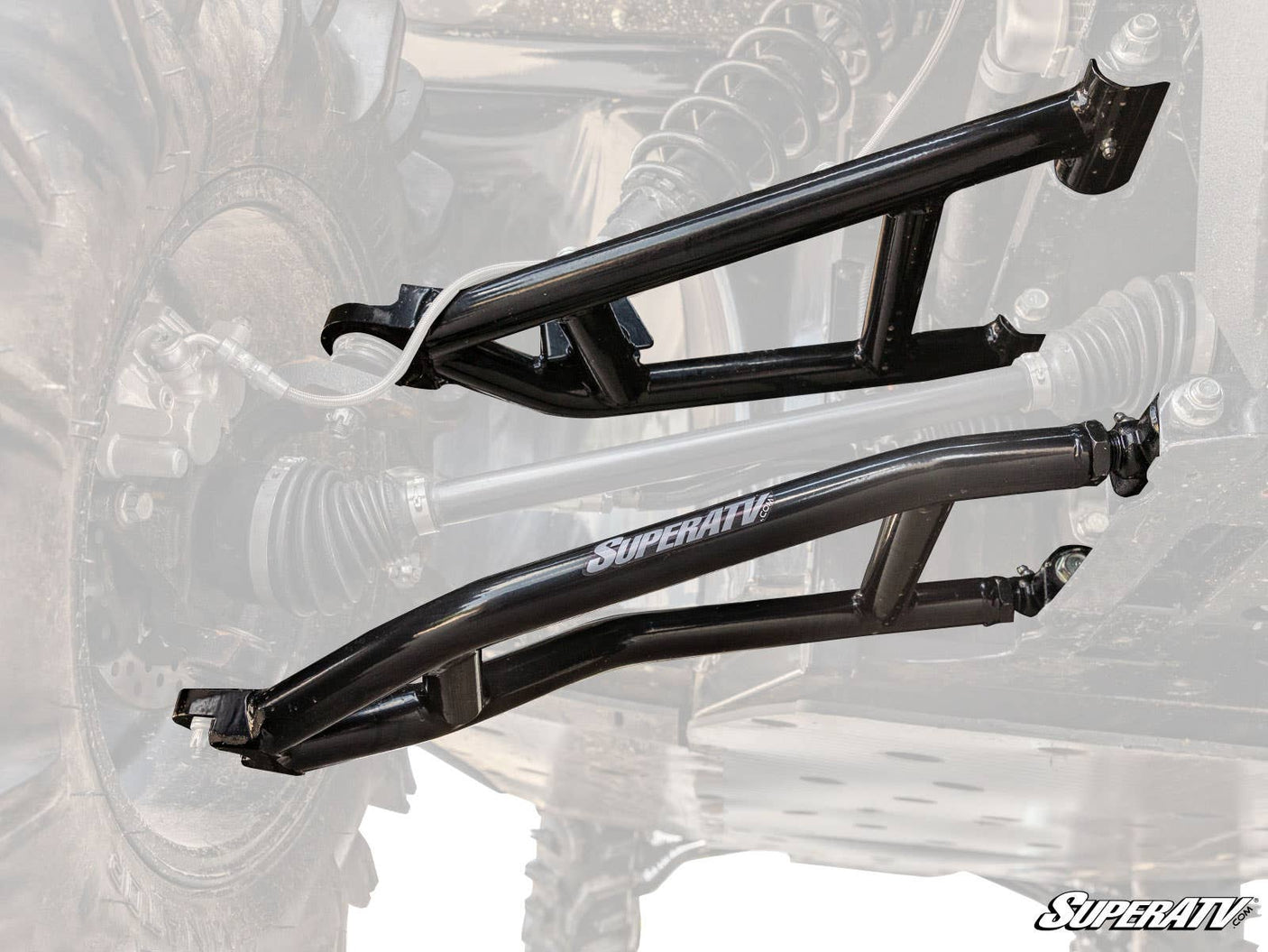 Photo of SuperATV Kawasaki Mule Pro 1000 High-Clearance 1" Forward Offset A-Arms by SuperATV - Premium A-Arms & Control Arms for UTVs / Side by Sides