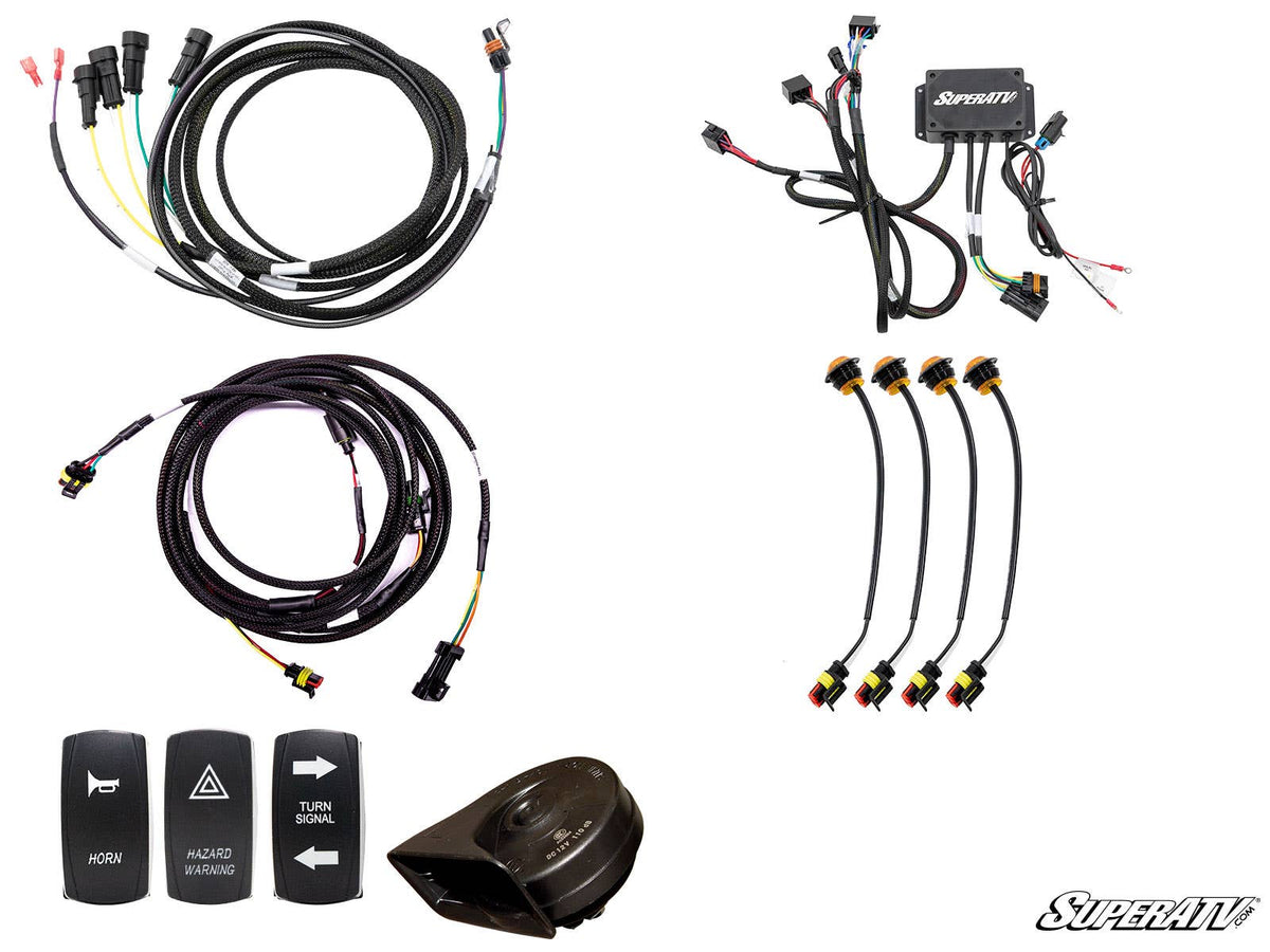 Kawasaki Mule Pro FXT Deluxe Plug & Play Turn Signal Kit