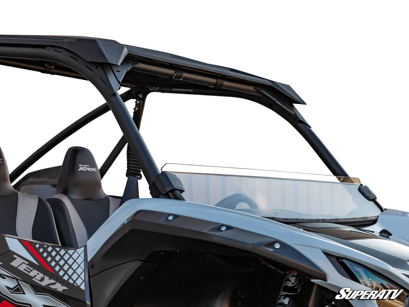 Photo of SuperATV Kawasaki Teryx KRX 1000 Half Windshield by SuperATV - Premium Windshields for UTVs / Side by Sides