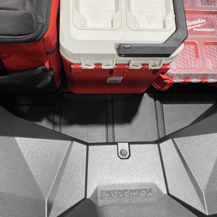 Photo of Kawasaki KRX Packout Mount 1.5 by AJK Offroad - Premium for UTVs / Side by Sides