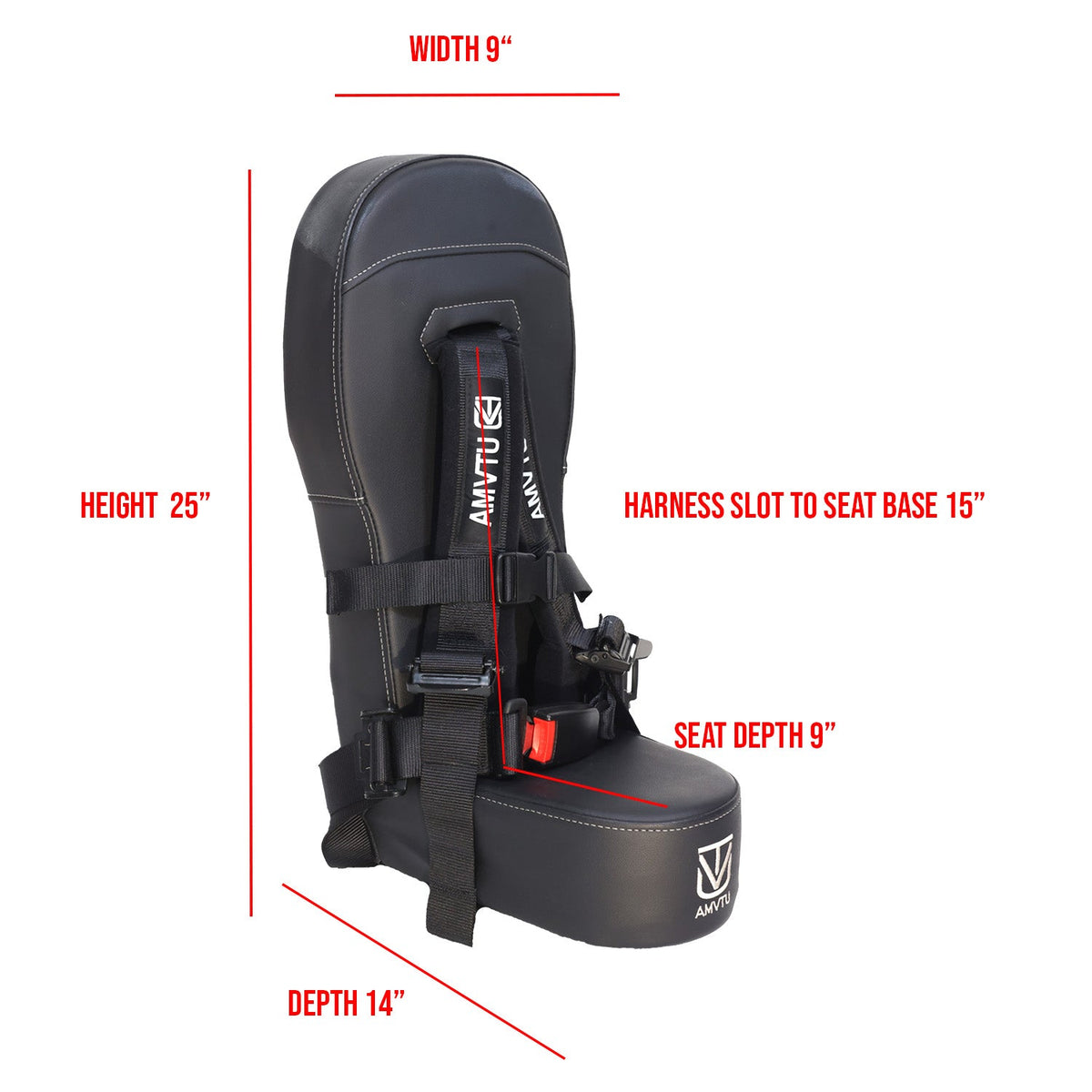 Photo of Honda Talon 4 Rear Bump Seat (2020-2025) by UTV Mountain Accessories - Premium Bump Seats for UTVs / Side by Sides