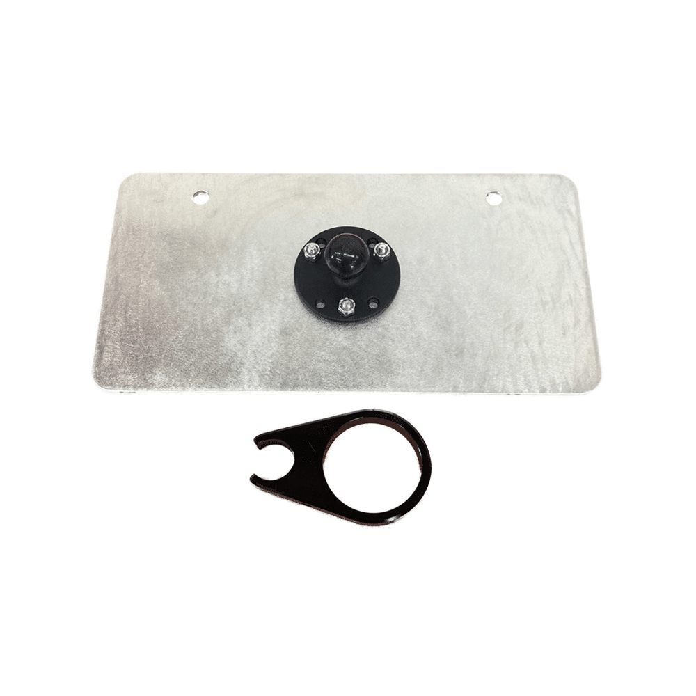 Photo of License Plate Holder by AJK Offroad - Premium for UTVs / Side by Sides
