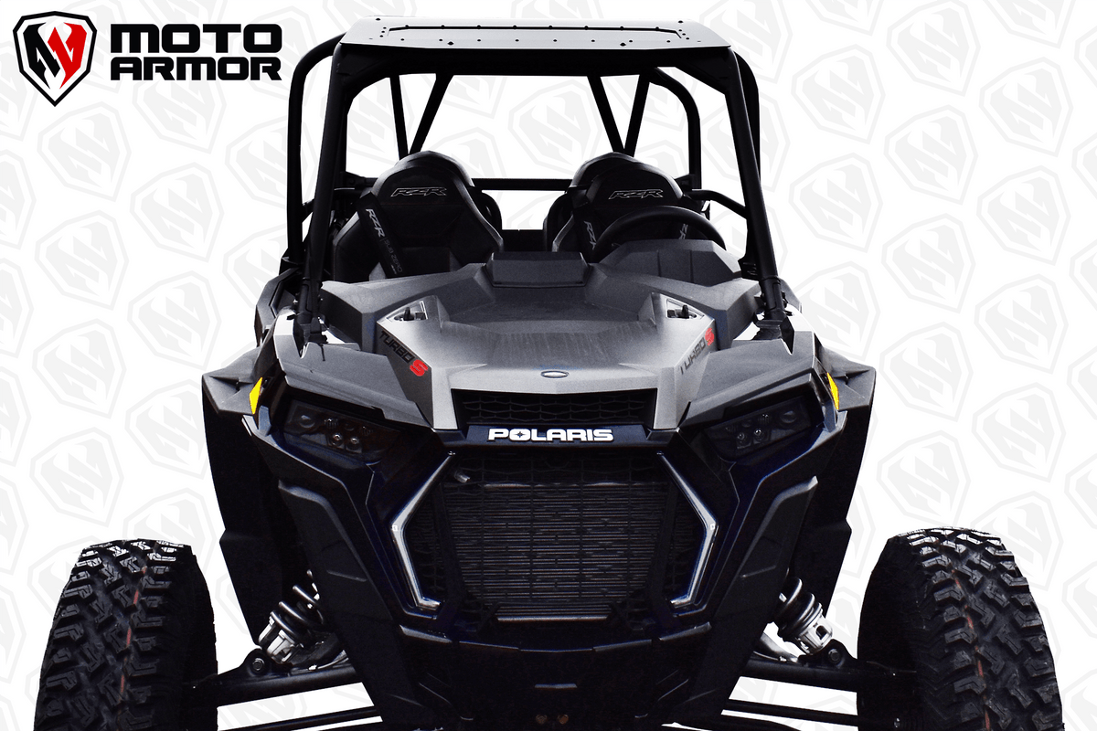 Photo of Aluminum Roof (With Sunroof) RZR Turbo S 4 Seat Black by Moto Armor - Premium for UTVs / Side by Sides