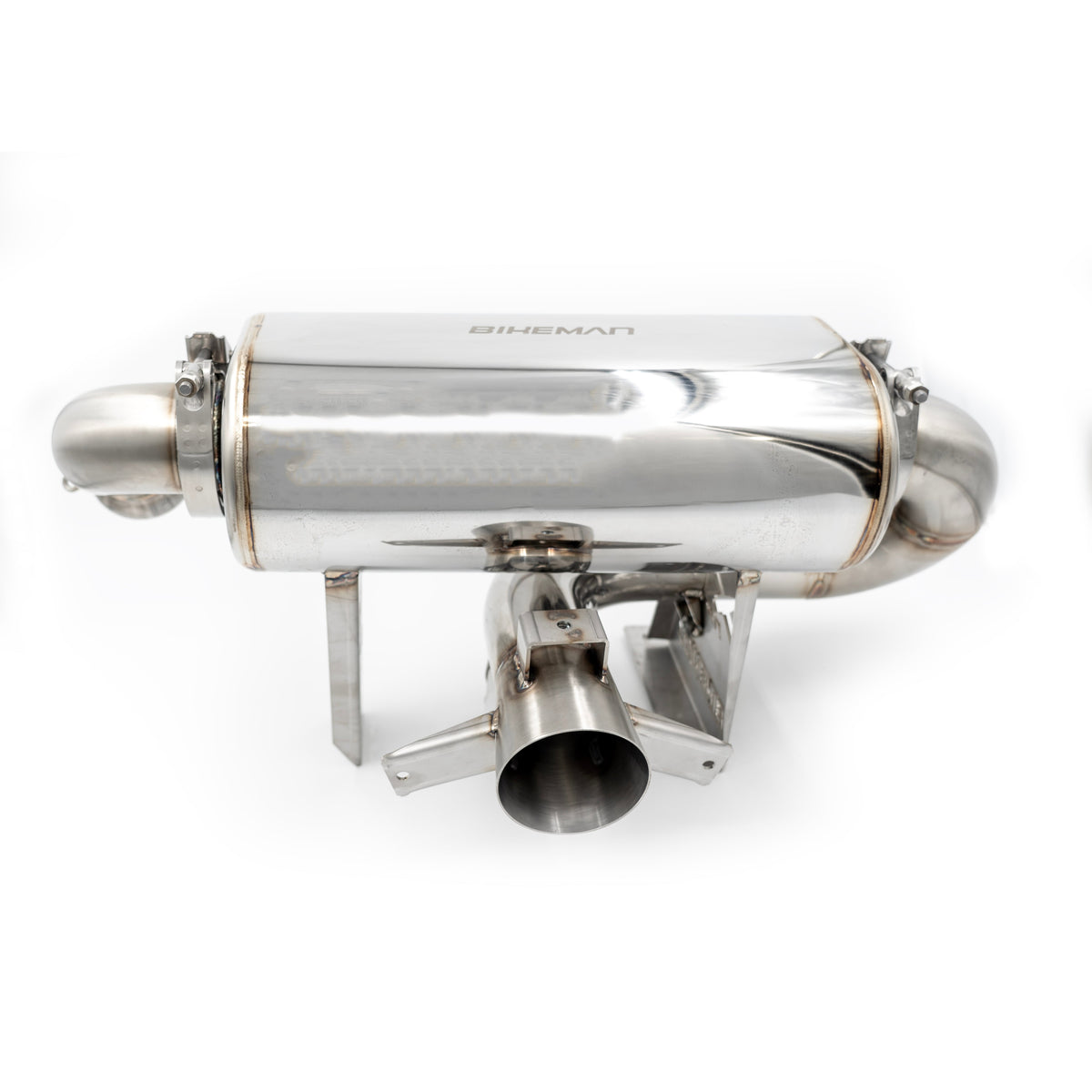 Can-Am Maverick R Center Exit Slip-On Exhaust - Increase HP + Reduce Weight (2024)