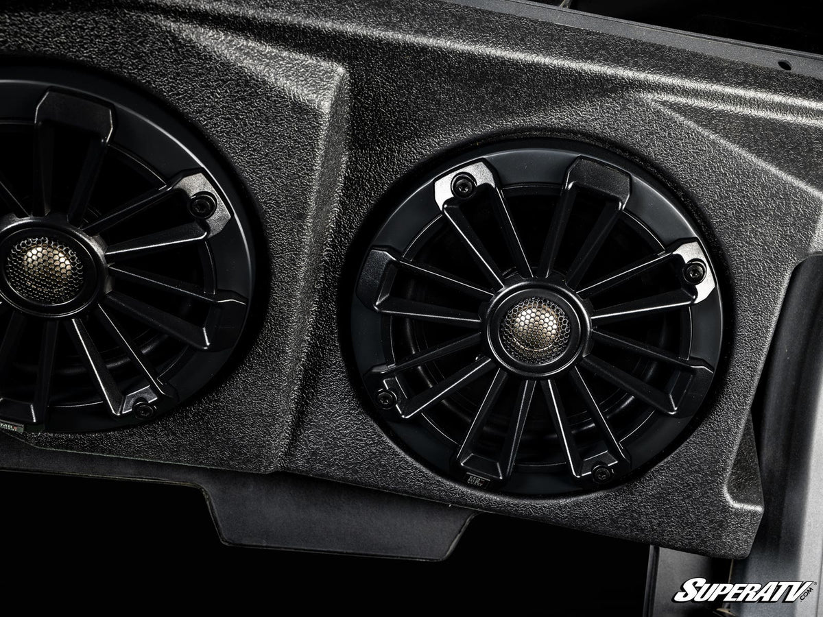 MB Quart 320-Watt Stage 4 Can-Am Defender Tuned Four-Speaker Visor Audio System