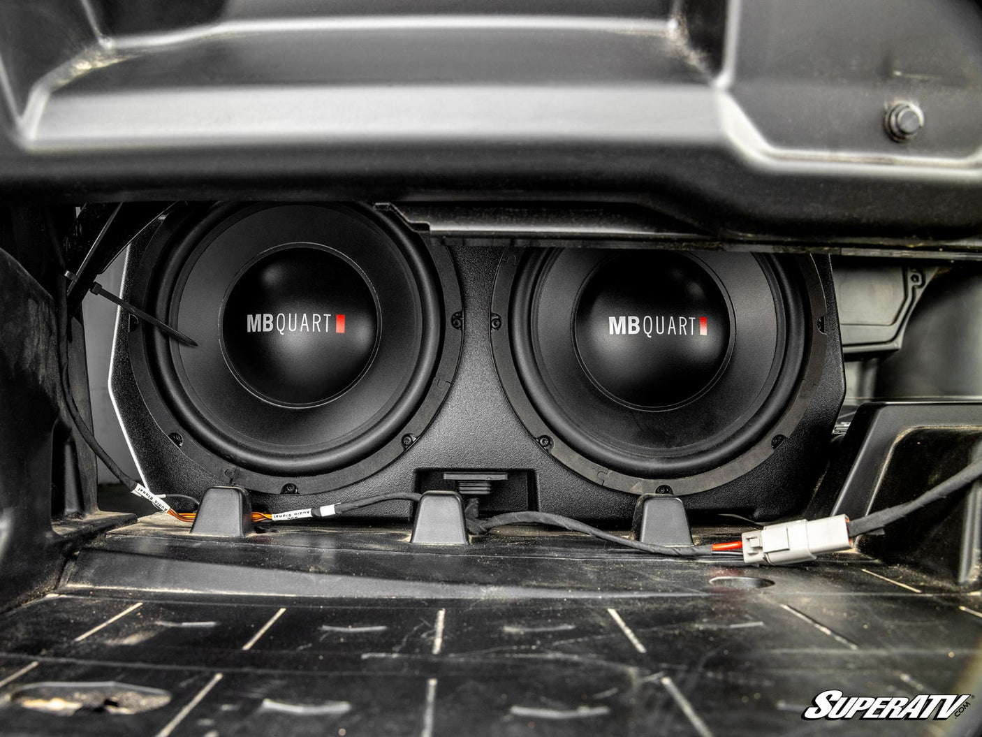 MB Quart 400-Watt Can-Am Defender Tuned Subwoofer Kit