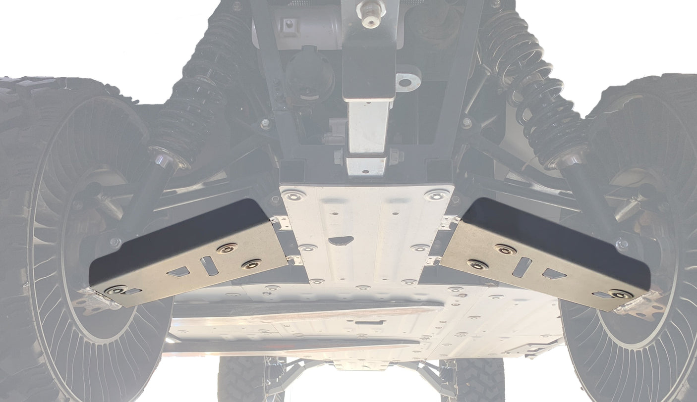Photo of CF Moto U Force 600 Alloy Rear A Arm Guards by Rival Powersports USA - Premium Alloy Rear A Arm Guards for UTVs / Side by Sides