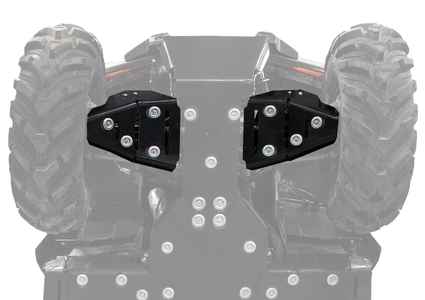 Photo of CF Moto C Force 800/800XC/1000 Plastic Front A Arm Guards by Rival Powersports USA - Premium Plastic Front A Arm Guards for UTVs / Side by Sides