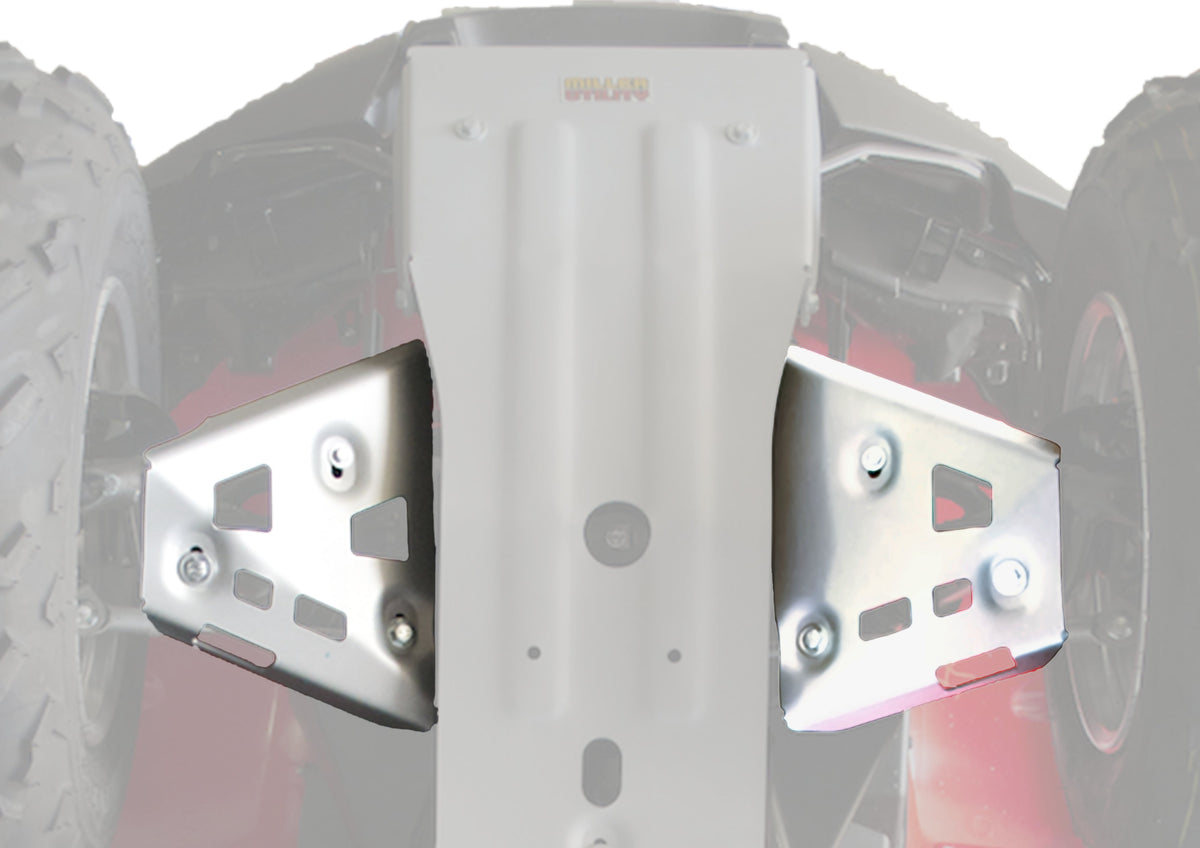 Photo of Honda TRX680 Rincon 4x4 IRS Auto Alloy Front A Arm Guards by Rival Powersports USA - Premium Alloy Front A Arm Guards for UTVs / Side by Sides