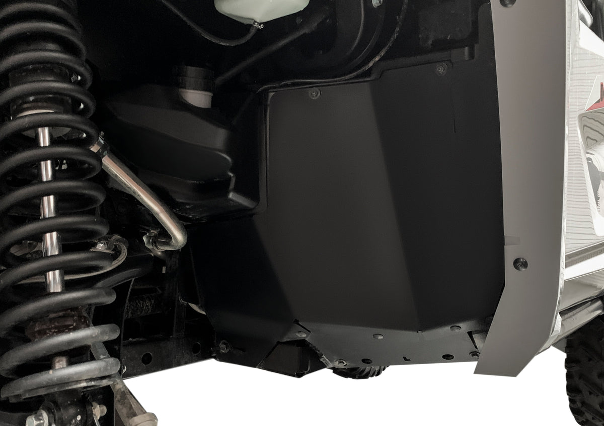 Photo of Yamaha R Max Footwell Protection by Rival Powersports USA - Premium Footwell Protection for UTVs / Side by Sides