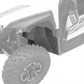 Photo of Yamaha Wolverine X2/R-Spec/ R-Spec SE / X4 / SE Alloy Front Plate and Footwell Protection by Rival Powersports USA - Premium Central Skid Plate Alloy for UTVs / Side by Sides