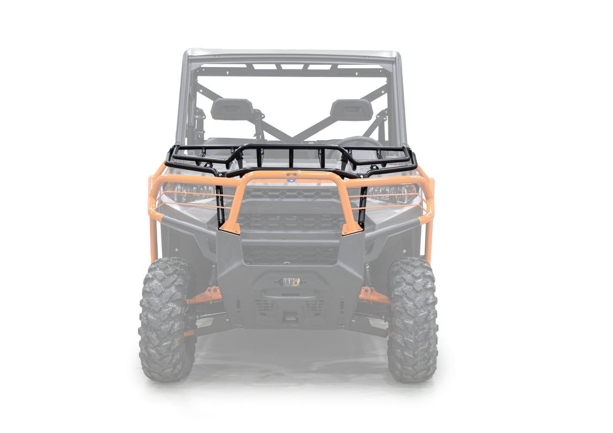 Photo of Polaris Ranger 1000 / 1000 XP / EPS / Crew Front Hood Rack by Rival Powersports USA - Premium Front Hood Rack for UTVs / Side by Sides