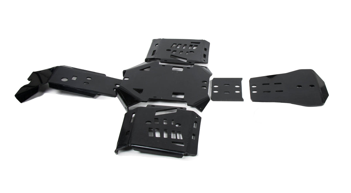 Photo of Can-Am Outlander G2 L / Max Plastic Central Skid Plate by Rival Powersports USA - Premium Central Skid Plate Plastic for UTVs / Side by Sides