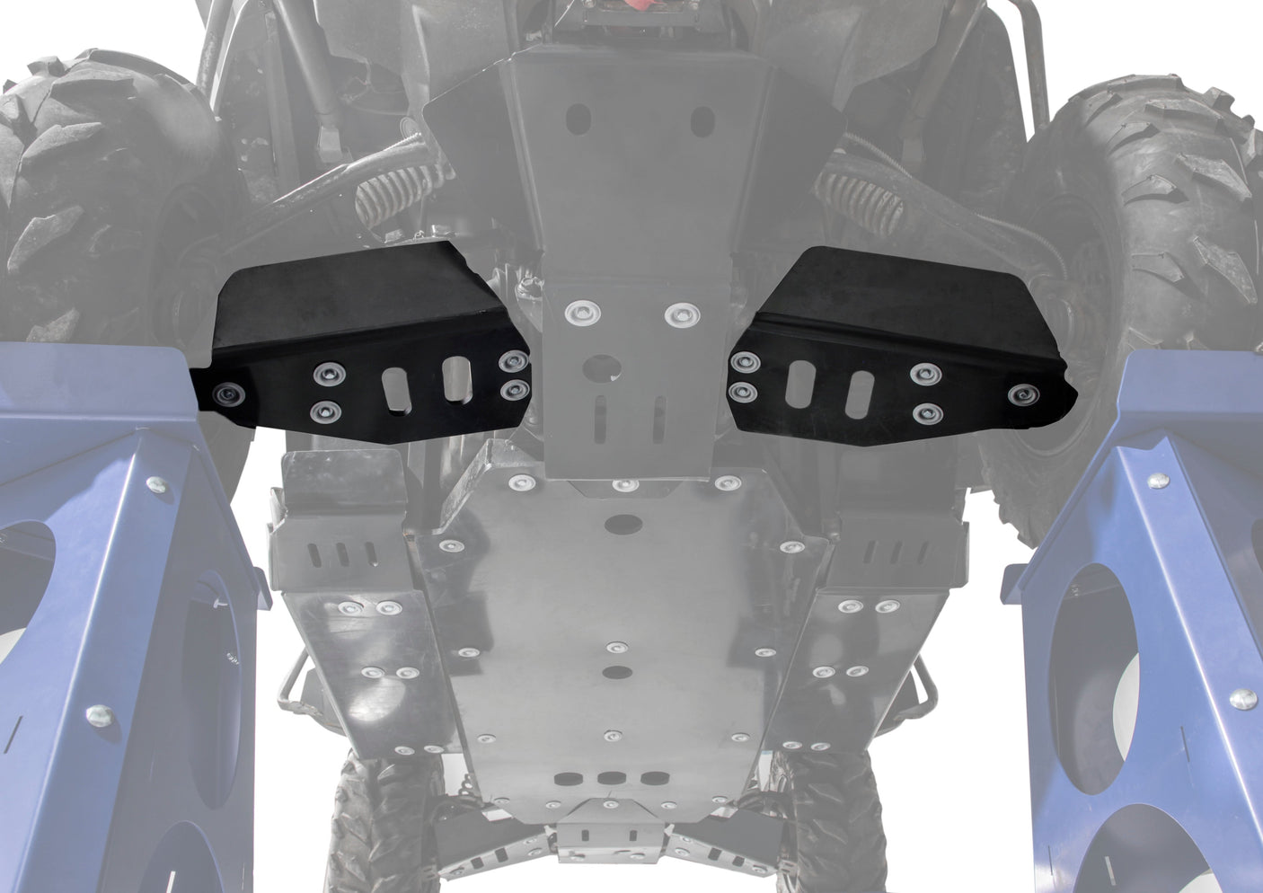 Photo of CF Moto Z Force 800 EX / 1000 Plastic Front A Arm Guards by Rival Powersports USA - Premium Plastic Front A Arm Guards for UTVs / Side by Sides