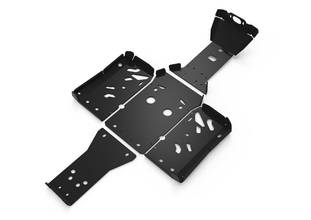Photo of CF Moto C Force 400L / 500L Touring GEN2 Plastic Central Skid Plate by Rival Powersports USA - Premium Central Skid Plate Plastic for UTVs / Side by Sides