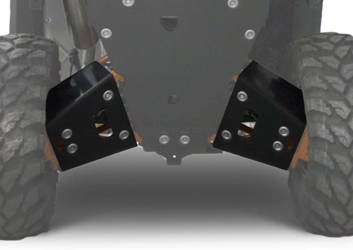 Photo of Polaris Ranger 1000/1000XP/ Crew Plastic Rear A Arm Guards by Rival Powersports USA - Premium Plastic Rear A Arm Guards for UTVs / Side by Sides